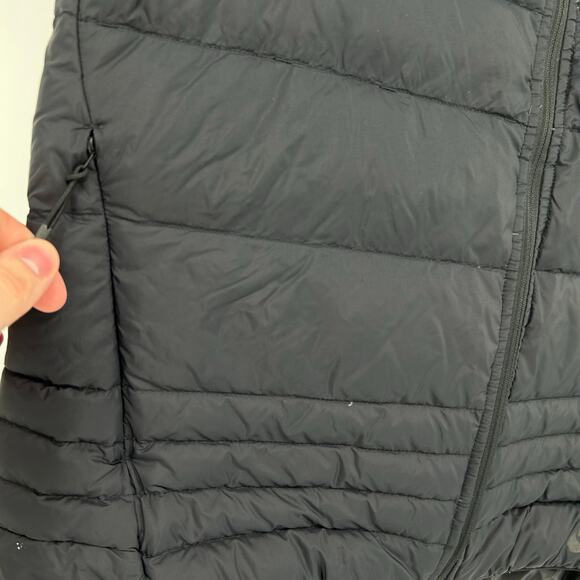 Vintage y2k Mens Black Nike Goose Down Fill Full Zip Puffer Vest Sz M 854757-010 - Picture 3 of 9